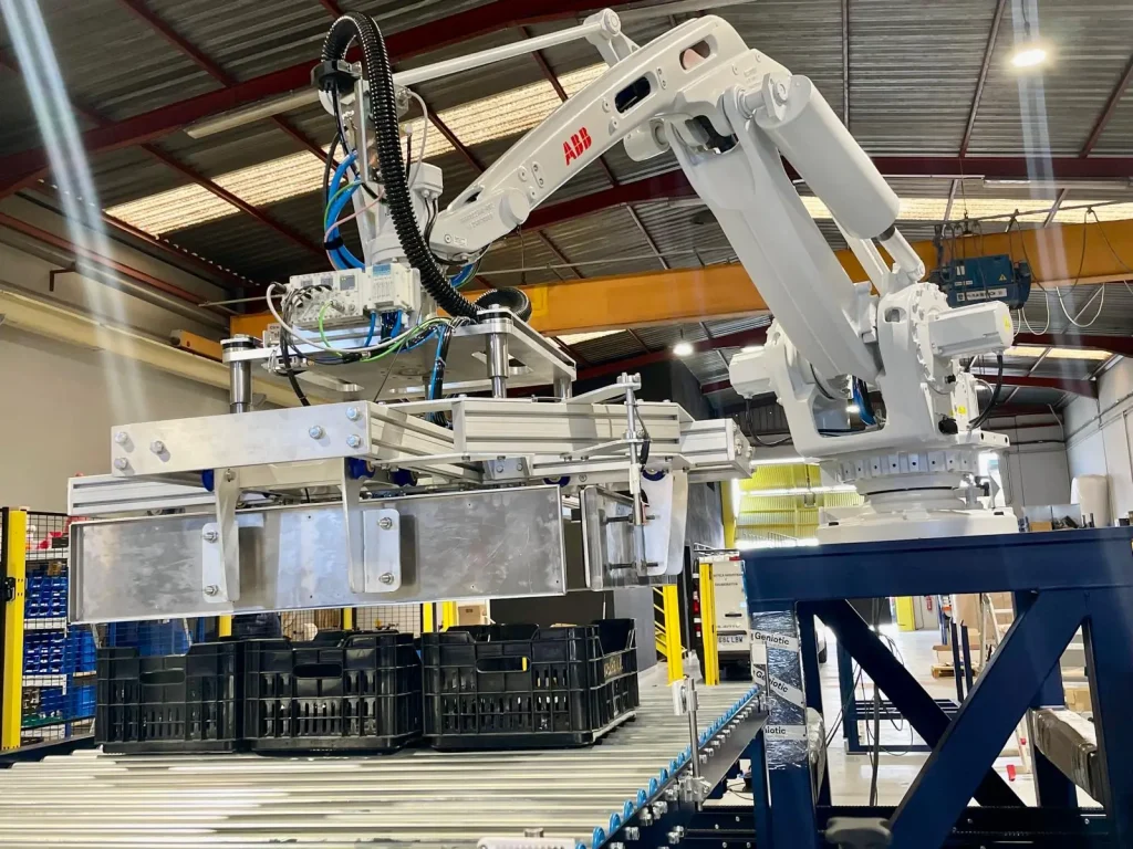 Robot de DESPALETIZADO para fruta